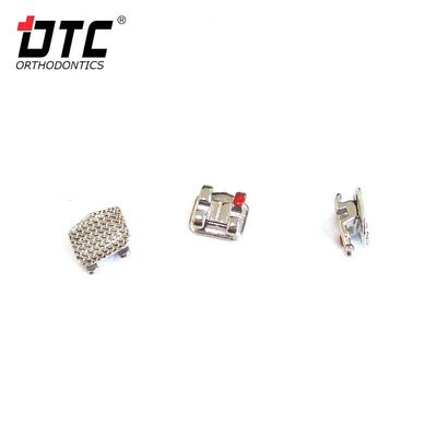 DTC 브라이트 시리즈 금속 브래킷 II급 정형 치아 치료 성공의 열쇠