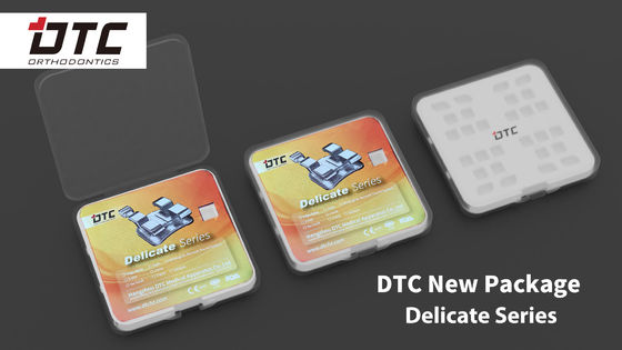 DTC 섬세한 시리즈 정형 치아 브래킷 ISO 인증 및 3 년 유효 기간