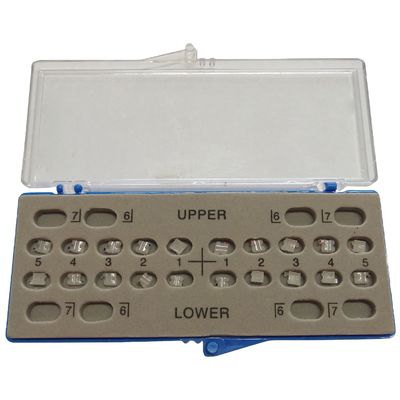 DTC 세라믹 브래킷 맑은 정형 치아 브래킷 CE ISO 인증 3 년 유효기간