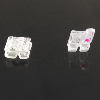 DTC 세라믹 브래킷 맑은 정형 치아 브래킷 CE ISO 인증 3 년 유효기간