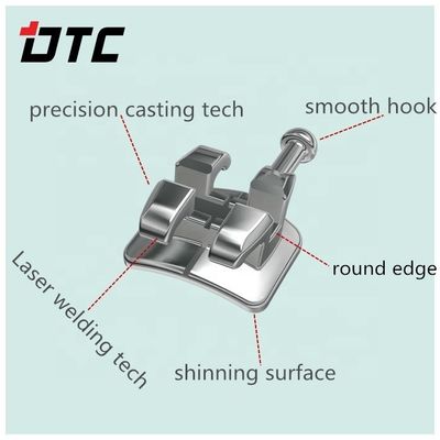 표준 사이즈 DTC 레이저 치과 재료 정형 치과 브래킷 CE ISO 인증
