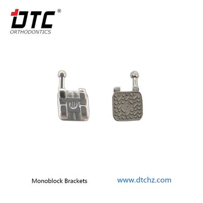 DTC 미미 모노블록 레이저 정형 치아 브래킷 MBT 로스 금속 브래킷 3W/호크