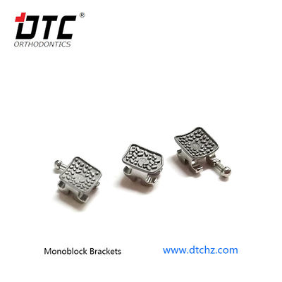 DTC 미미 모노블록 레이저 정형 치아 브래킷 MBT 로스 금속 브래킷 3W/호크