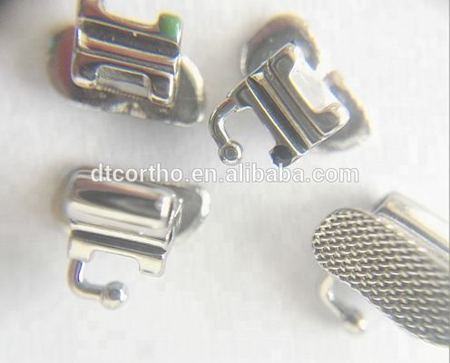 정형 치아 MBT Buccal Tube 스테인리스 스틸 치아용품 CE 인증