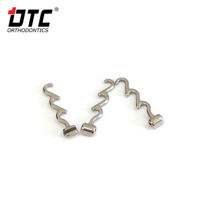 0.018'/0.022' DTC 정형 치과 스테인리스 스틸 크림블 호크 짧은 긴 또는 나선 호크