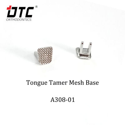 A308-01 DTC 정형 스테인레스 스틸 메시 베이스 혀 템머로 환자의 편안함을 향상