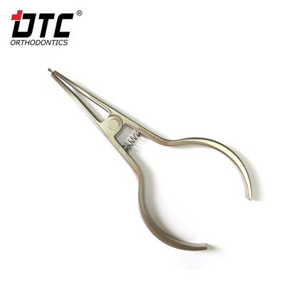 3- DTC 정형 치과 탄력 스틸 표준 확장 탄력 분리 고리 톱니